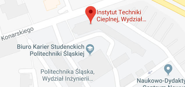 Google map with University location